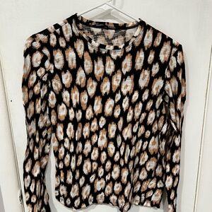 Proenza Schouler watercolor print shirt